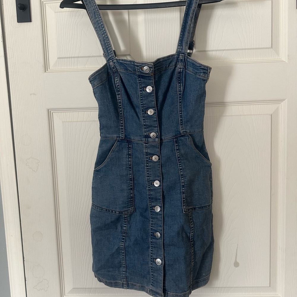 H&M Blue Denim Dress